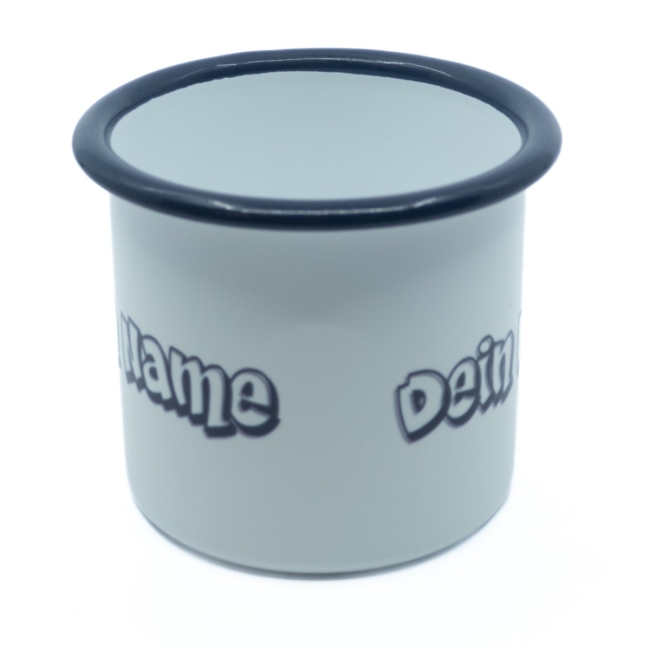 Tasse Emaille mit Name