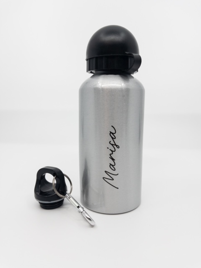 Aluminiumflasche mit Name