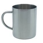 Tasse Edelstahl Camping mit Name
