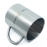 Tasse Edelstahl mit Name